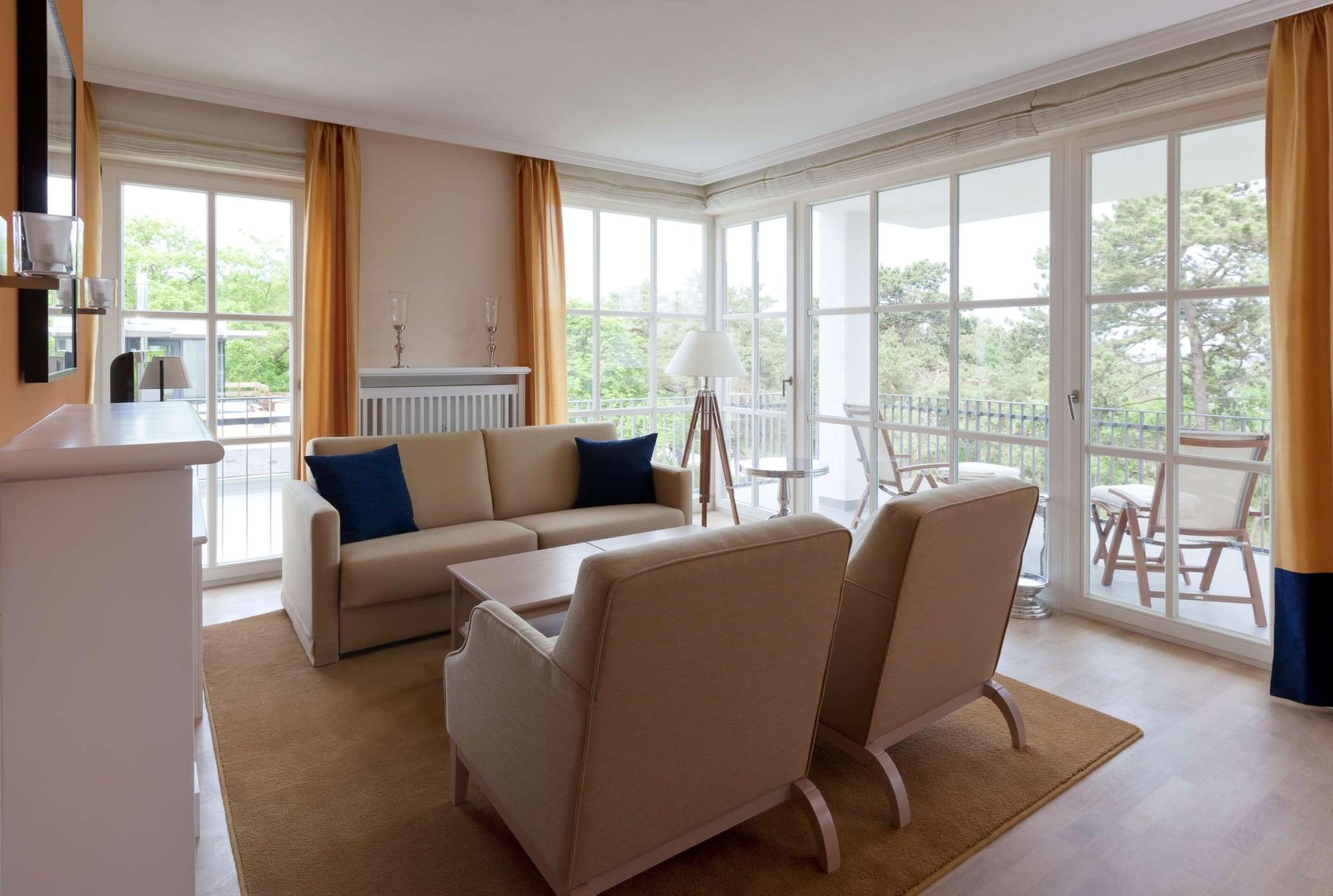Steigenberger Grandhotel & Spa Heringsdorf Dış mekan fotoğraf A living room