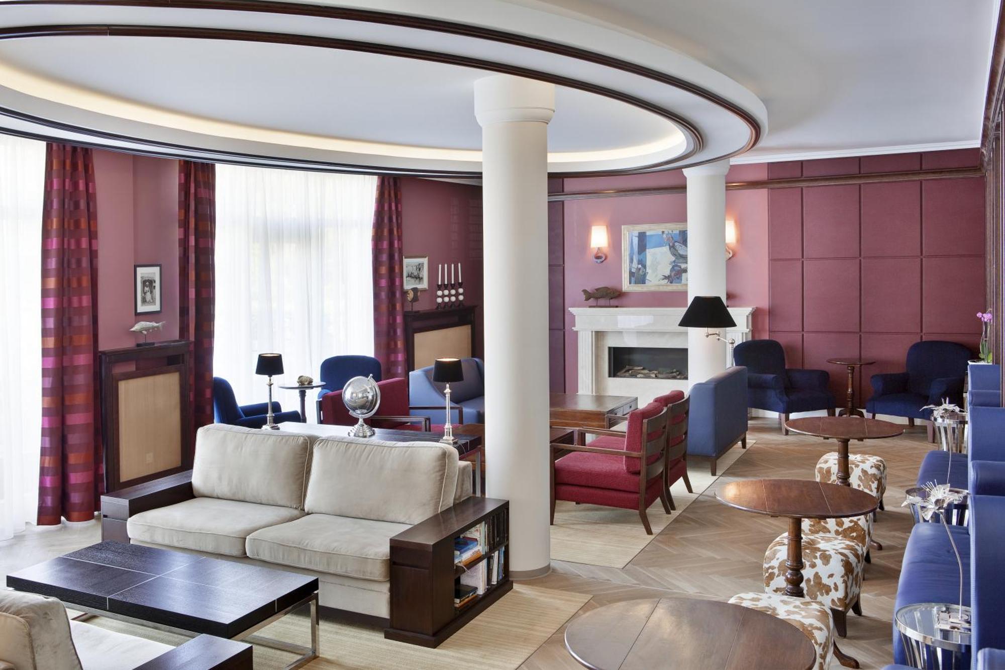 Steigenberger Grandhotel & Spa Heringsdorf Dış mekan fotoğraf The lounge at the airport