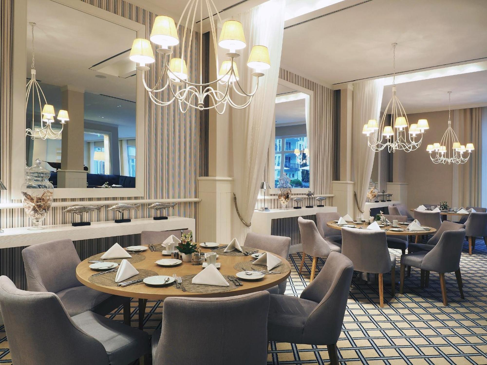 Steigenberger Grandhotel & Spa Heringsdorf Dış mekan fotoğraf The restaurant