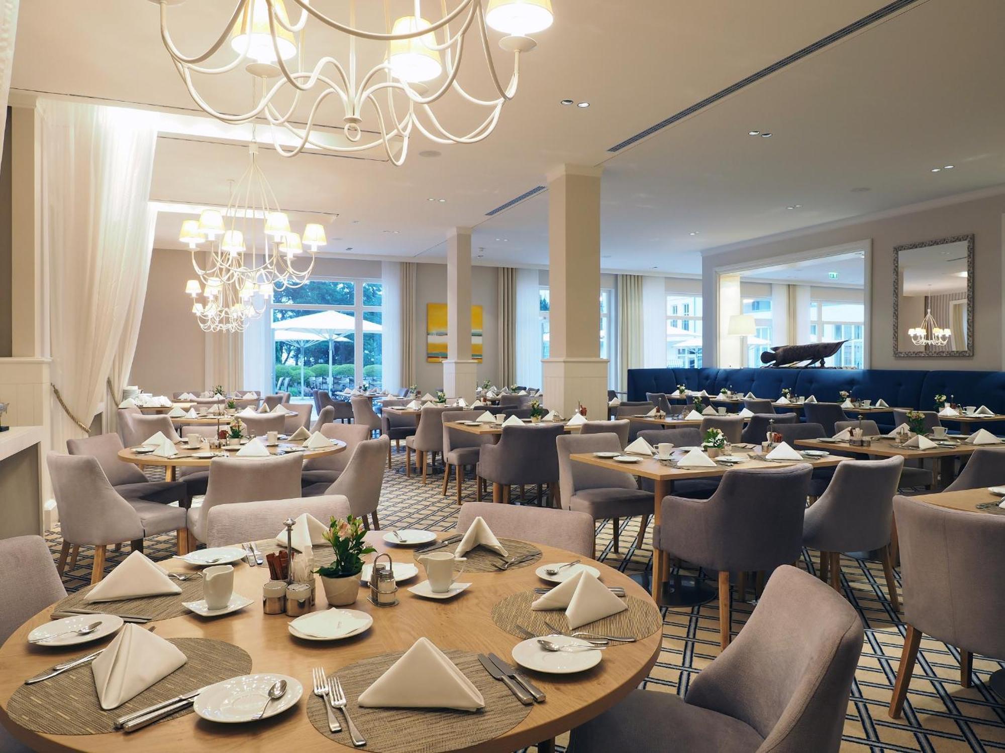 Steigenberger Grandhotel & Spa Heringsdorf Dış mekan fotoğraf The restaurant