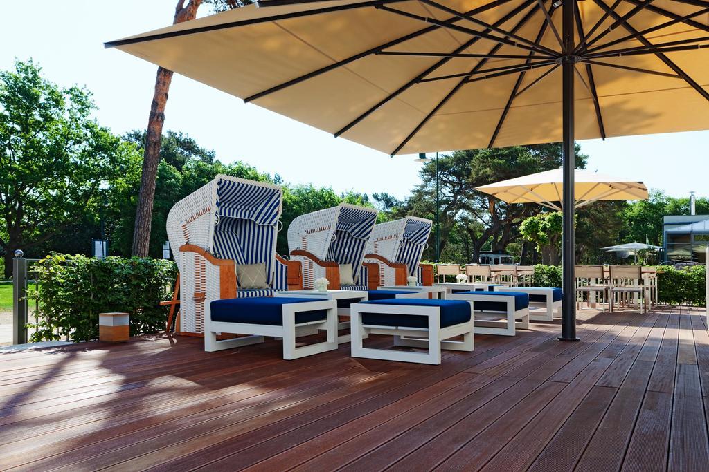 Steigenberger Grandhotel & Spa Heringsdorf Dış mekan fotoğraf The beach chairs